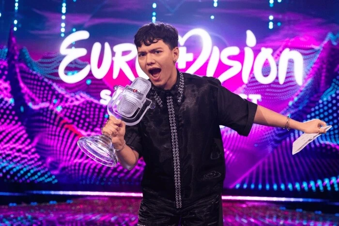 Der Gewinner des Eurovision Song Contests dankte einer Putin-Anhängerin