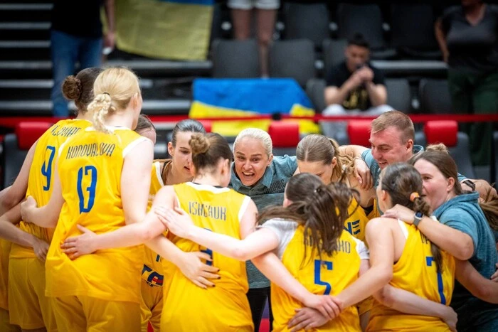 Жіноча збірна України з баскетболу здобула третю перемогу на чемпіонаті Європи U-18