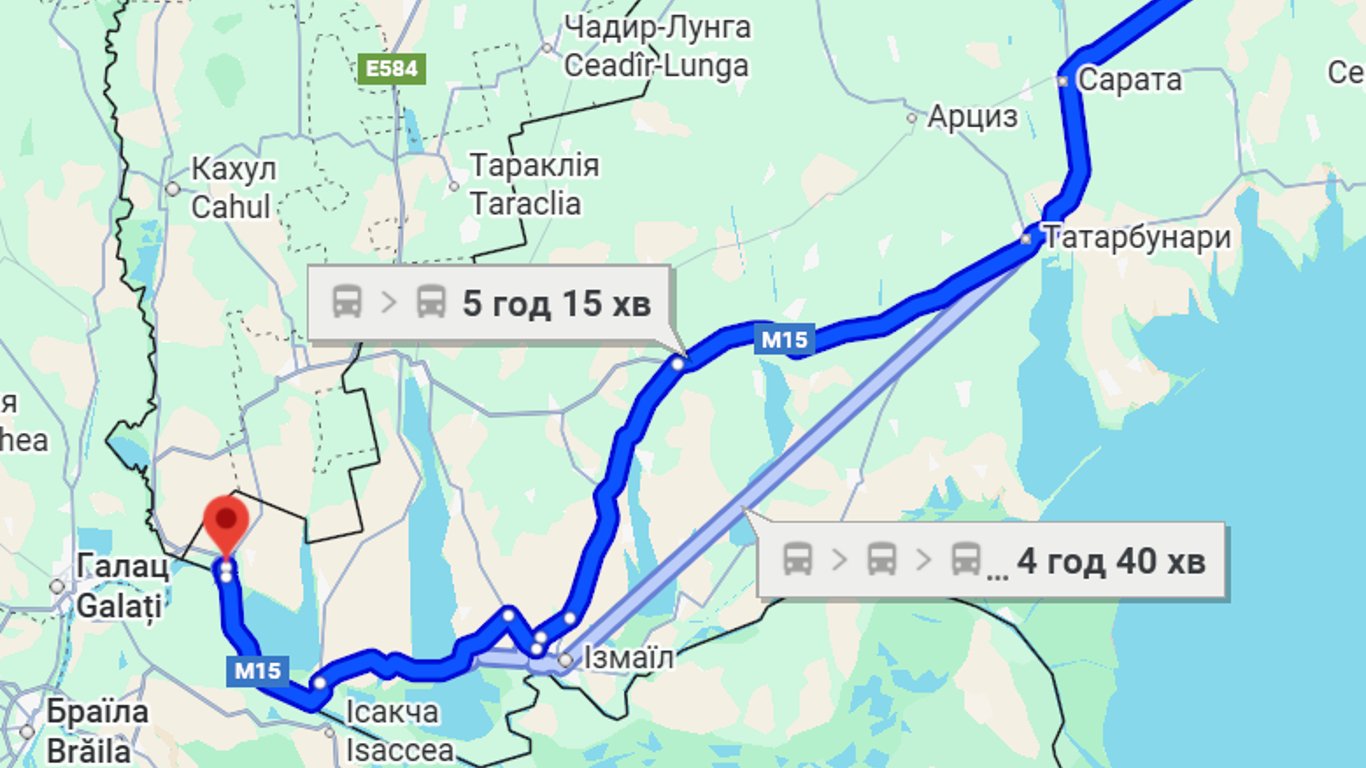 Уезжать нужно сейчас — ситуация с пробками на трассе Одесса-Рени