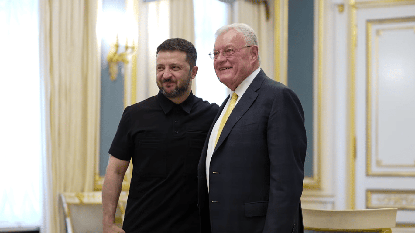 Зеленський зустрівся з Келлогом — про що поговорили